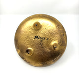 Vintage Sascha Brastoff Ceramic Chimney H3 Ashtray - Mid Century Modern Gold Midas Pattern