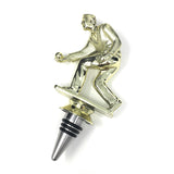 IKC Design Bocce Trophy Wine Bottle Stopper with Stainless Steel Base
