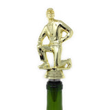 IKC Design Coach Trophy Wine Bottle Stopper with Stainless Steel Base