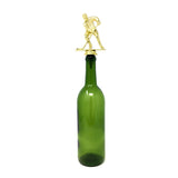 IKC Design Hockey Trophy Wine Bottle Stopper with Stainless Steel Base