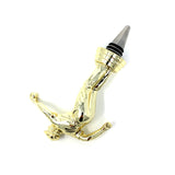 IKC Design Petanque Trophy Wine Bottle Stopper with Stainless Steel Base