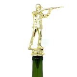 IKC Design Hunter Trophy Wine Bottle Stopper with Stainless Steel Base