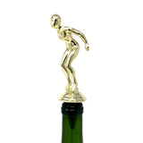 IKC Design Swim Trophy Wine Bottle Stopper with Stainless Steel Base