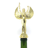 IKC Design Victory Trophy Wine Bottle Stopper with Stainless Steel Base