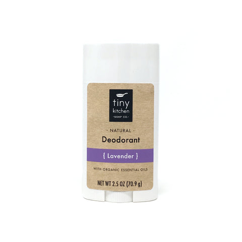 Tiny Kitchen Soap Co. Natural Aluminum-Free Lavender Deodorant