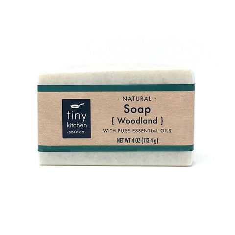 Tiny Kitchen Soap Co. Woodland Natural Bar Soap